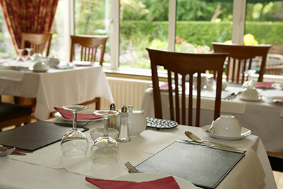 breakfast room, mena house B&B, kilkenny, Ireland,